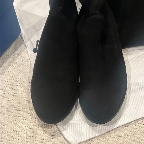 Stuart Weitzman Lowland Suede Thigh High Boots - Picture 5 of 5